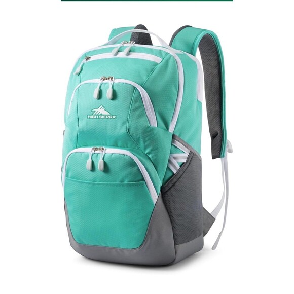 NWT High Sierra Backpack with Laptop Pocket + Tablet Sleeve, Fits most laptops - Picture 8 of 8